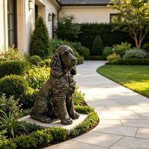 Cocker Spaniel Statue
