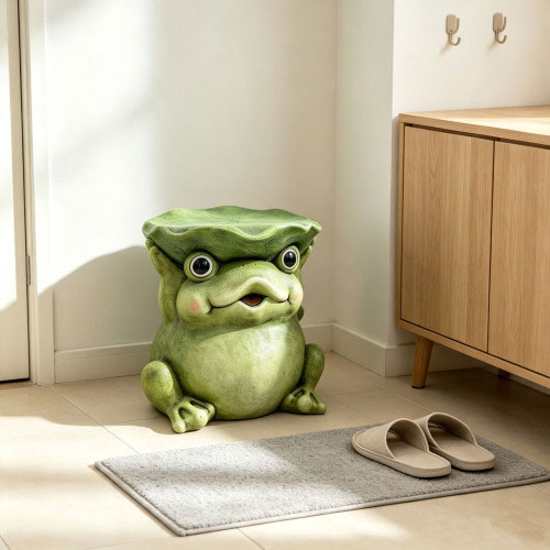 Garden Frog Statue